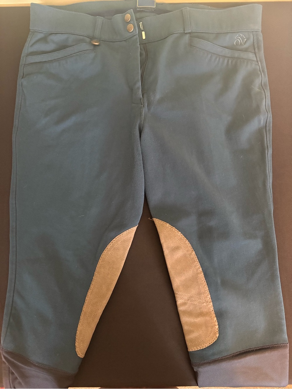 Blue-Green Ovation Slim Secret Riding Breeches